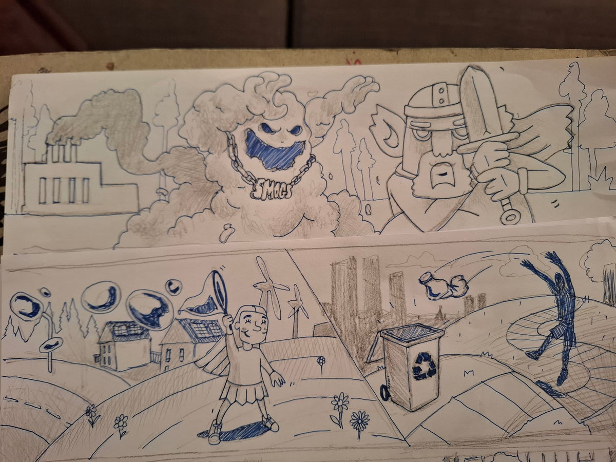 Sketches for a project that didnt go trough