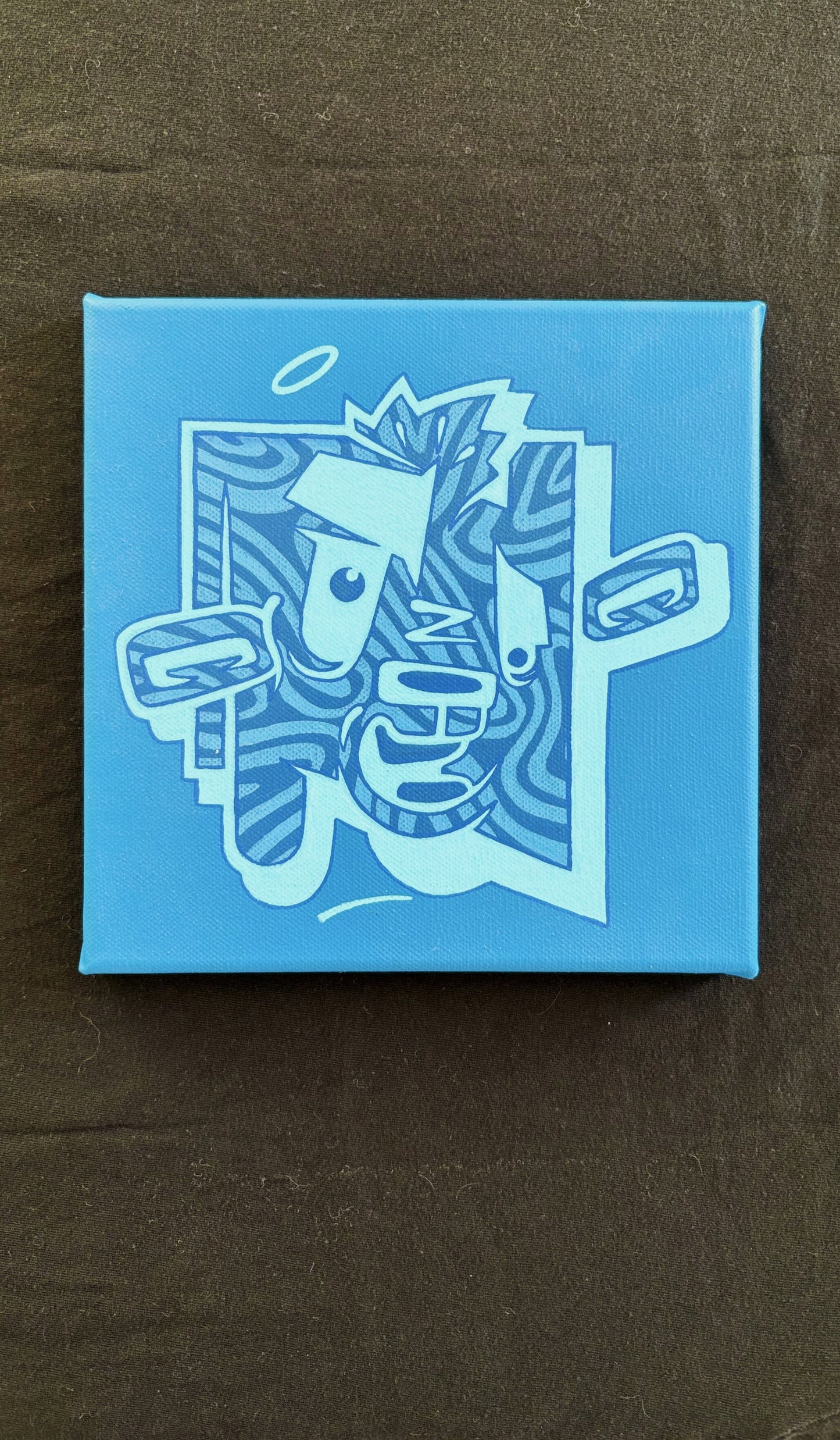 Blue N Character
