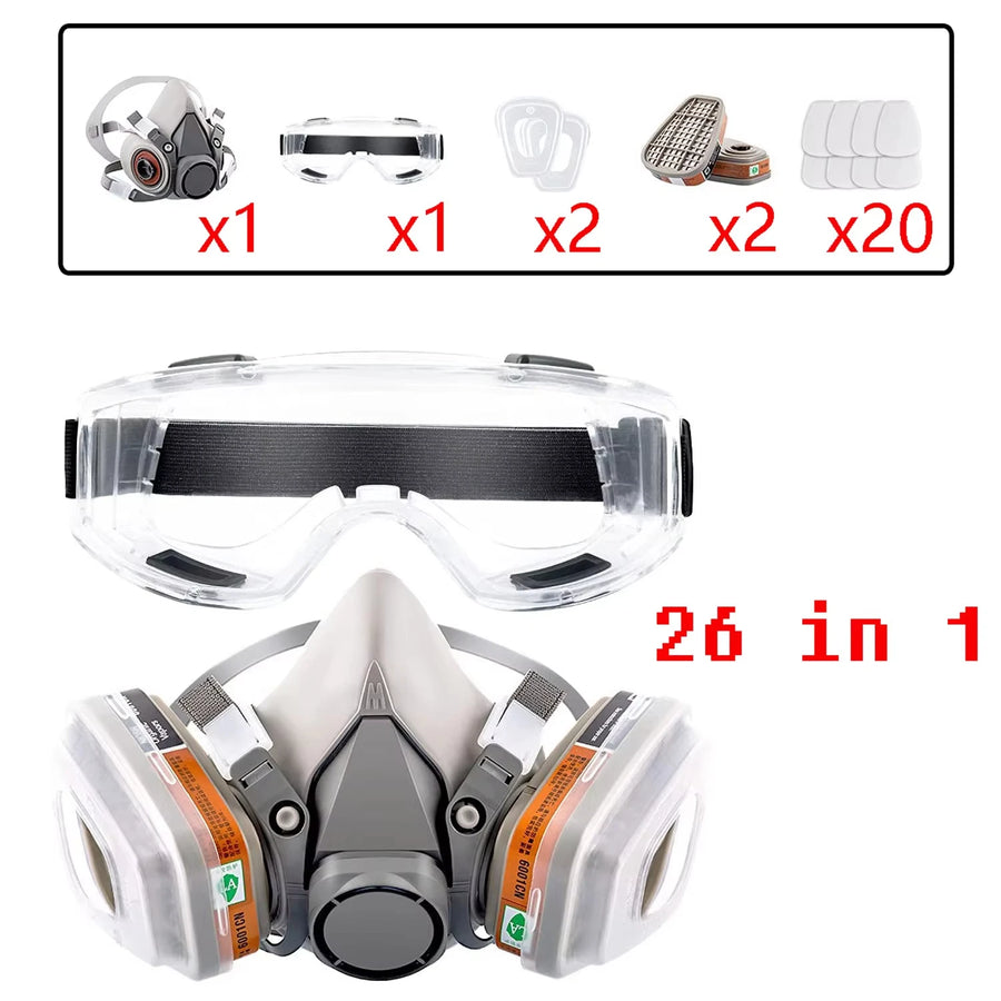 Half Face Gas Mask Respirator