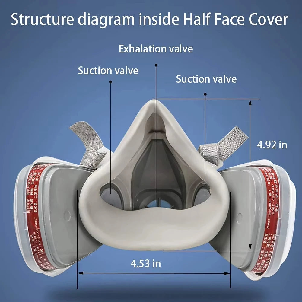 Half Face Gas Mask Respirator