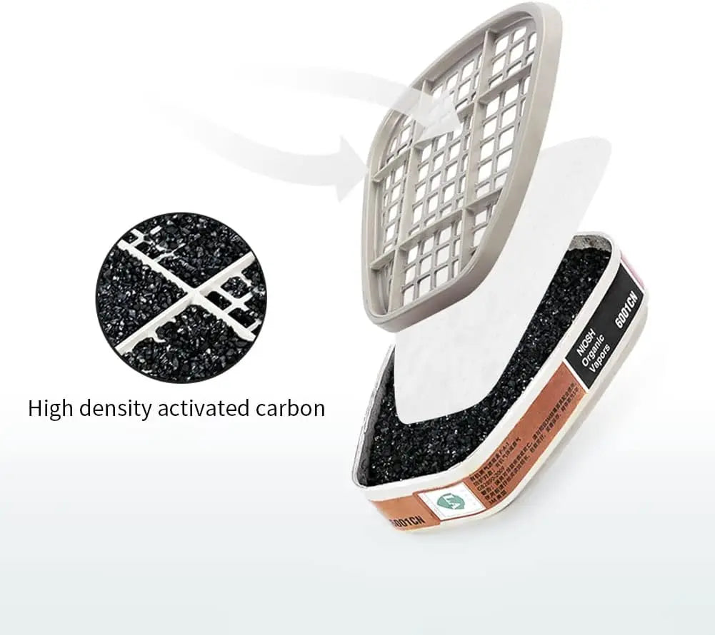 Cotton Filters Set For 3m 6200/7502/6800 Dust Gas Masks