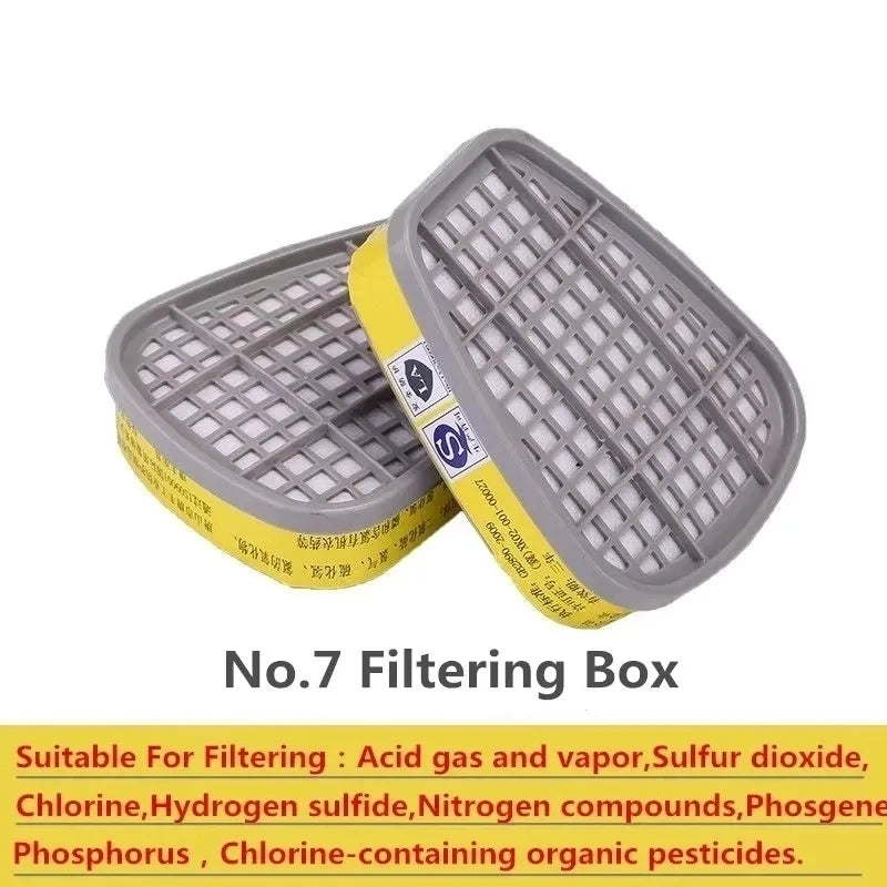 Cotton Filters Set For 3m 6200/7502/6800 Dust Gas Masks