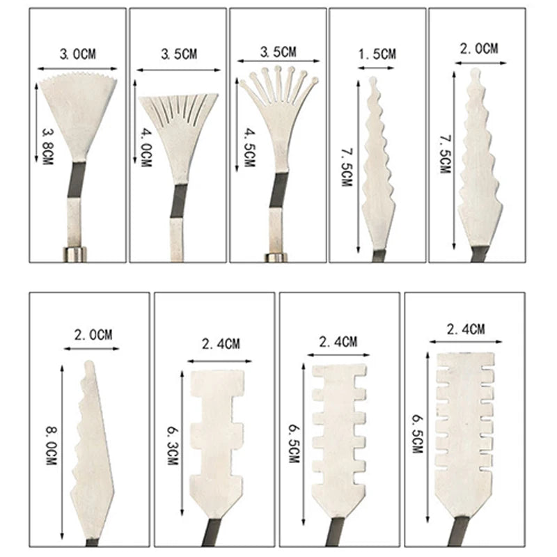 Scraper Knife Palette