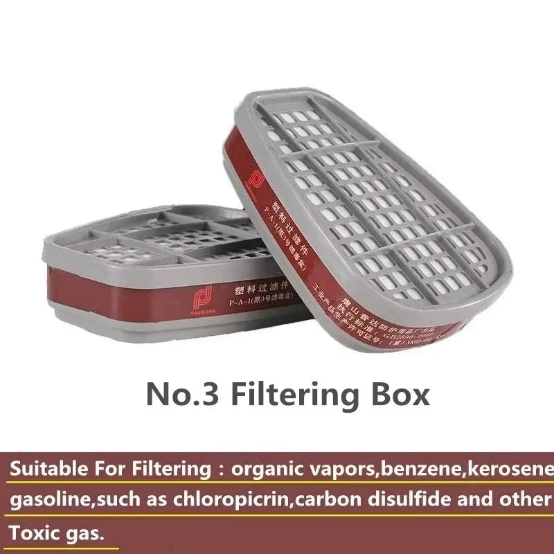 Cotton Filters Set For 3m 6200/7502/6800 Dust Gas Masks