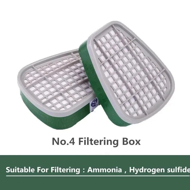 Cotton Filters Set For 3m 6200/7502/6800 Dust Gas Masks