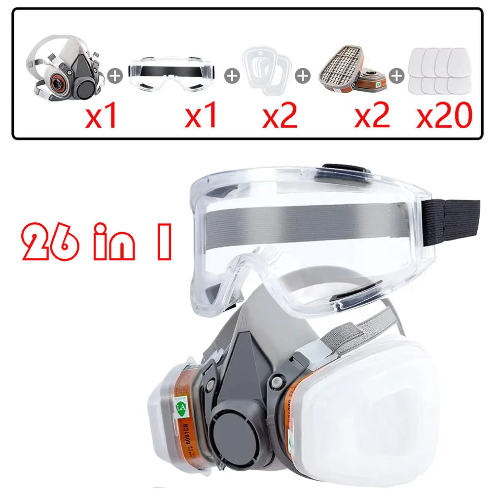 Half Face Gas Mask Respirator