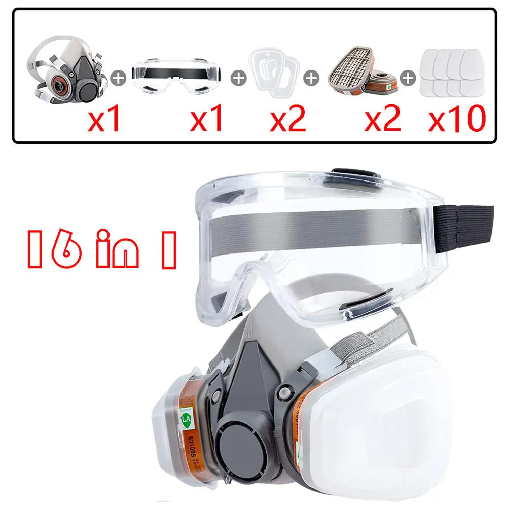 Half Face Gas Mask Respirator